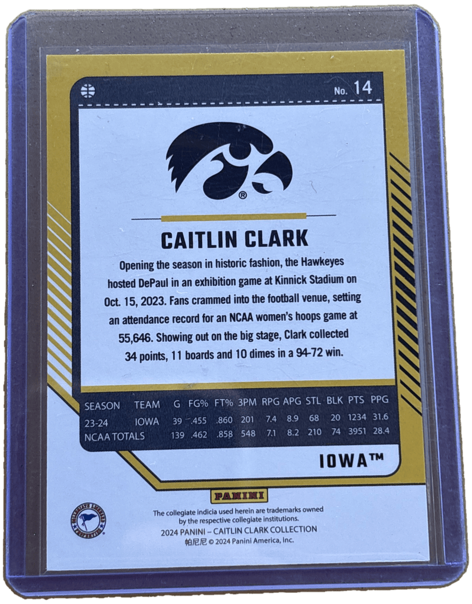 Panini 2024 Donruss Caitlin Clark Collection Caitlin Clark #14