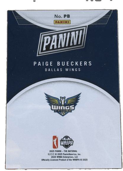 Panini 2025 National Convention Case Breaker Paige Bueckers #PB RC