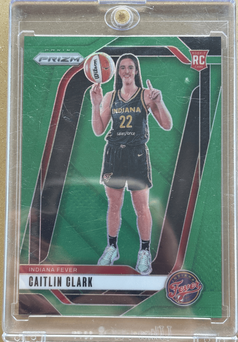 Panini 2024 Green Prizm Caitlin Clark #145 RC