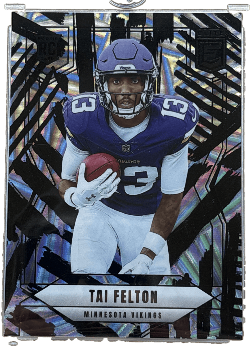 Panini 2025 DonRuss Elite Razzle Dazzle SSP Tai Felton #123 RC