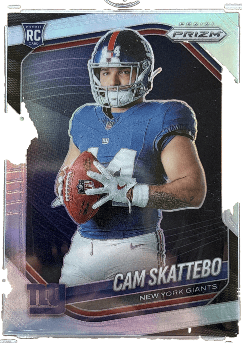 Panini 2025 Silver Prizm Cam Skattebo #432 RC