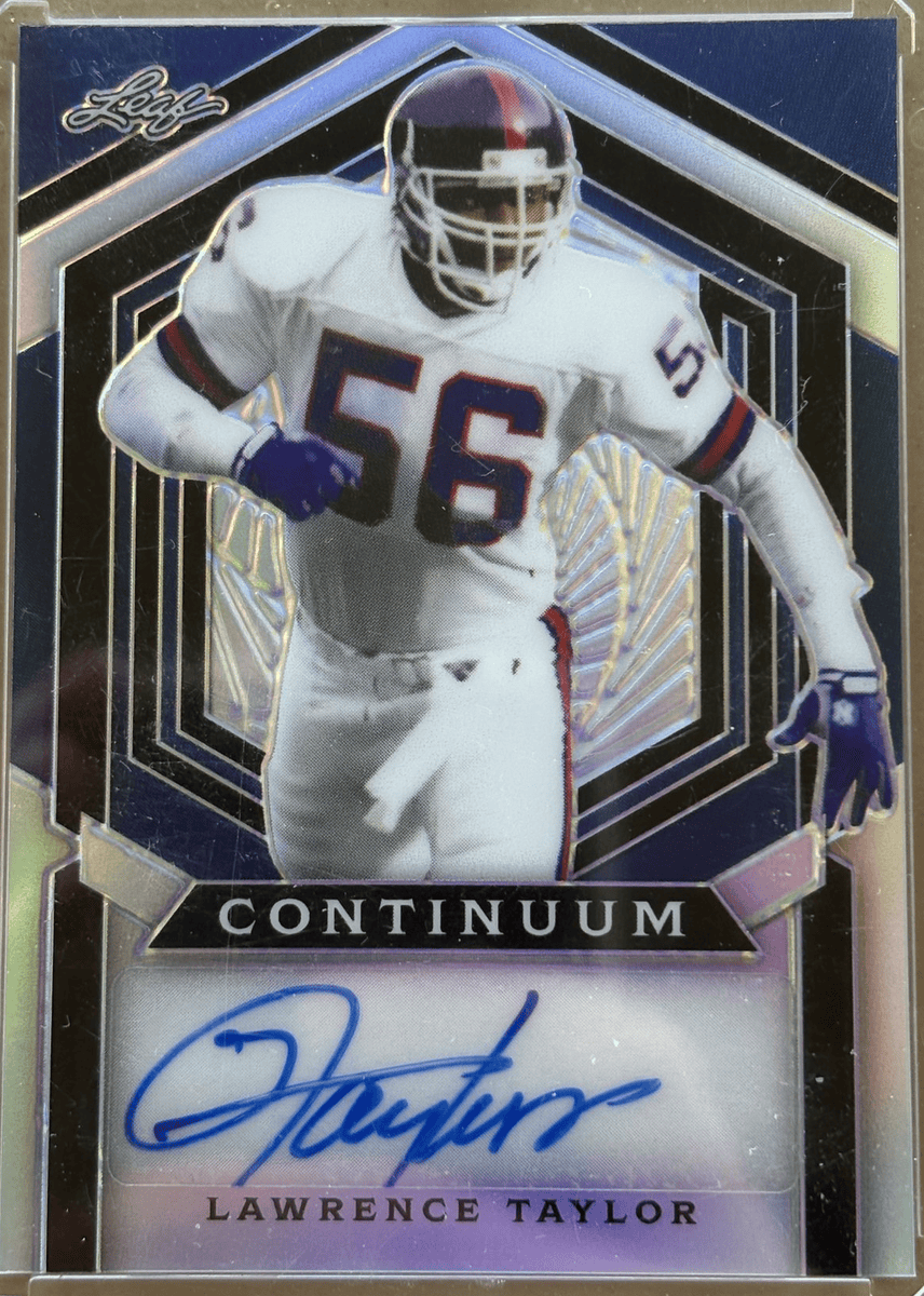 Leaf 2023 Continuum Lawrence Taylor Auto /64 #MC-96