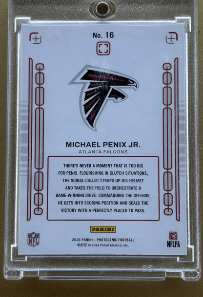 Panini 2024 Rookie Pix Orange /25 Michael Penix JR. #16 RC