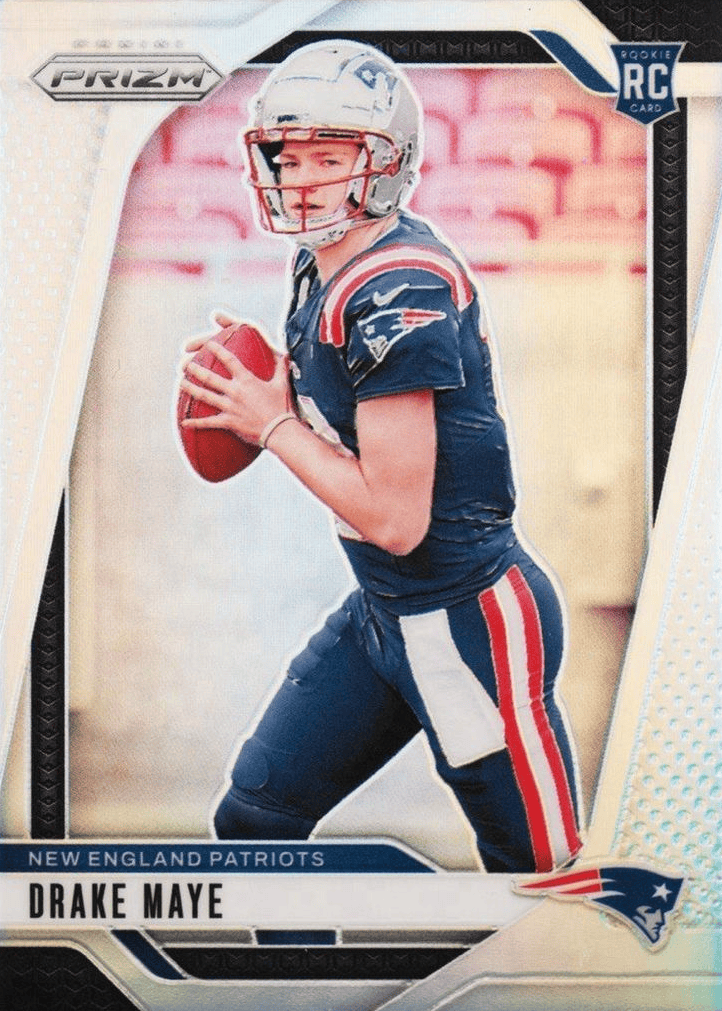Panini 2024 Silver Prizm Drake Maye #329 RC