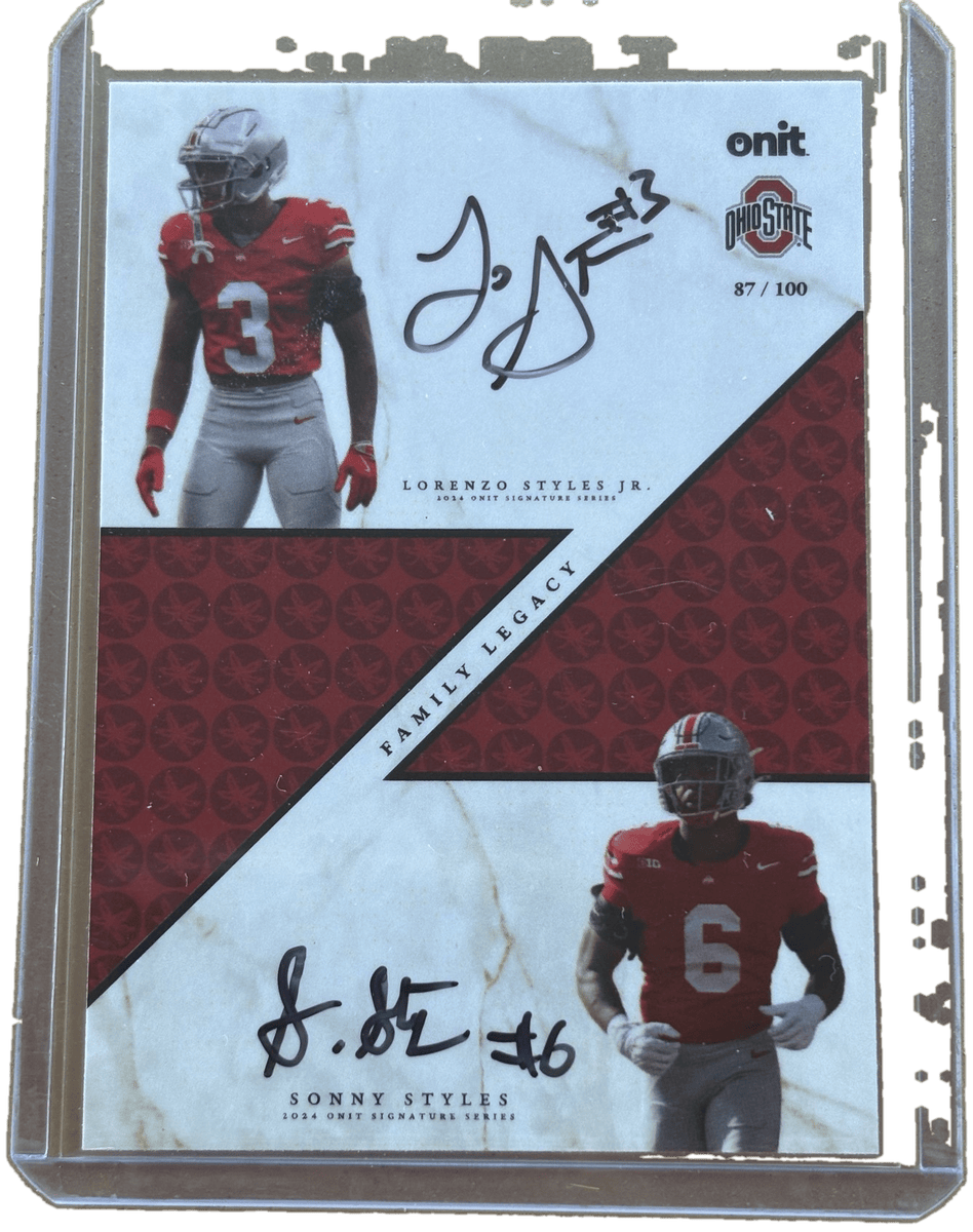 Onit 2024 Signature Series Lorenzo Styles Jr. & Sonny Styles /100  #FL-2