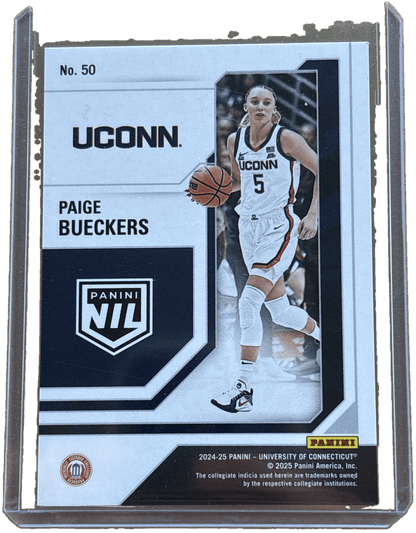 Panini 2025 NIL legendary Contenders Paige Bueckers #50