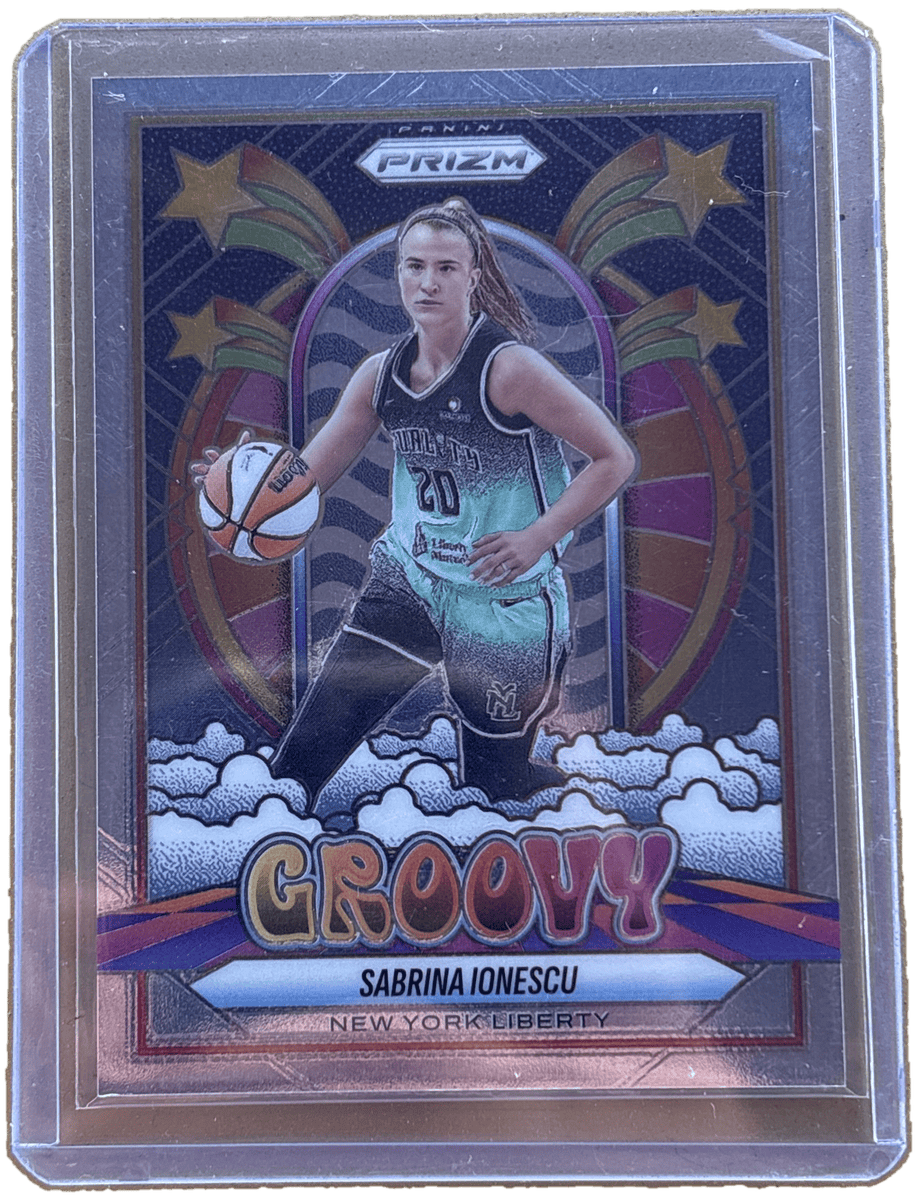 Panini 2025 Prizm Groovy Sabrina Ionescu #9