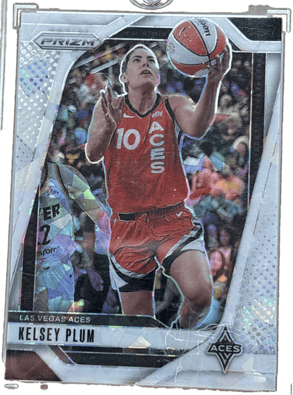 Panini 2024 White Ice Prizm /35 Kelsey Plum #77