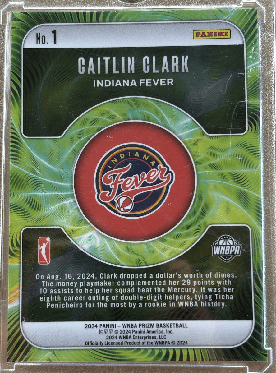 Panini 2024 Prizm Caitlin Clark #1 RC