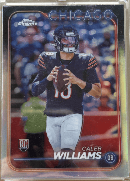 Topps 2024 Chrome Refractor Caleb Williams #202 RC