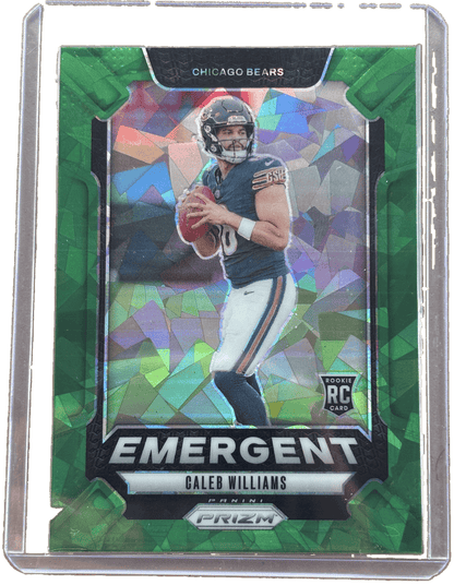 Panini 2024 Prizm Emergent Green Ice Caleb Williams #1 RC