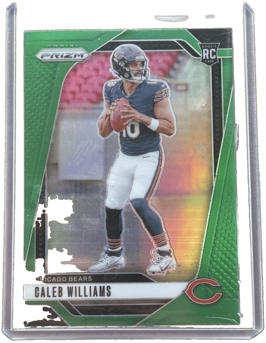 Panini 2024 Green Prizm Caleb Williams #301 RC