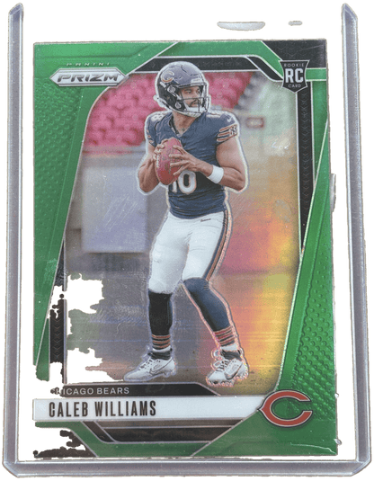 Panini 2024 Green Prizm Caleb Williams #301 RC