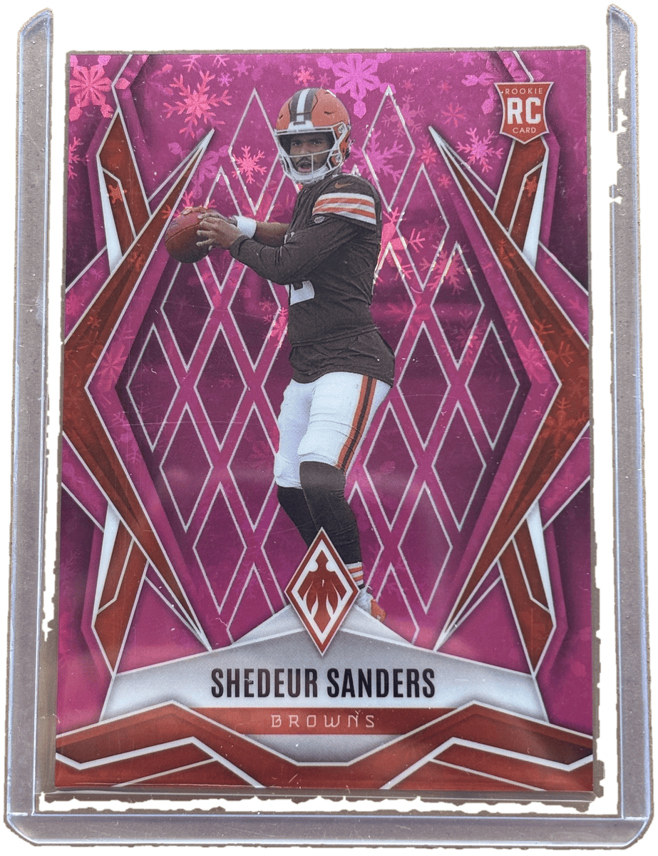Panini 2025 Phoenix Pink Winter /299 Shedeur Sanders #154 RC