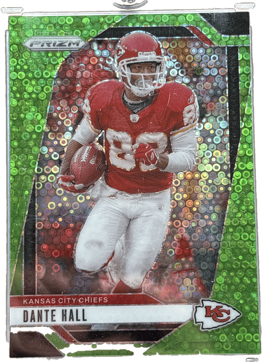 2024 Panini Prizm Dante Hall #146 Green Football Card