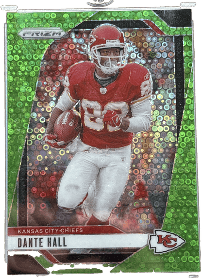 2024 Panini Prizm Dante Hall #146 Green Football Card