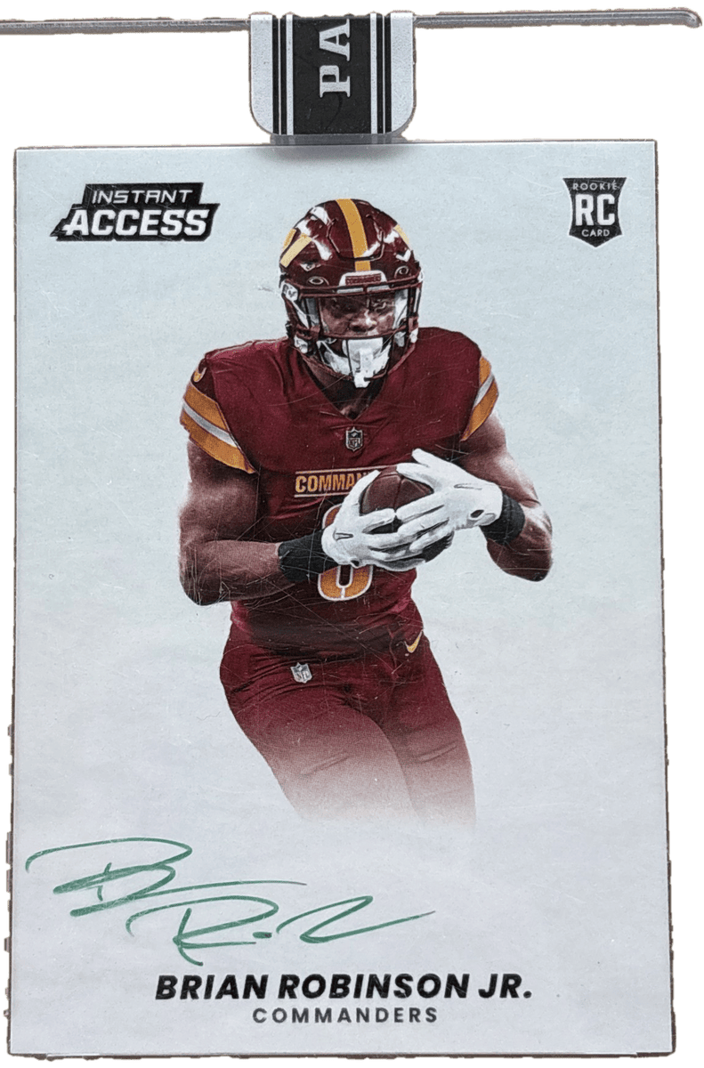 Panini 2022 Instant Access Green Ink /10 Brian Robinson JR. #IAA-29 RC