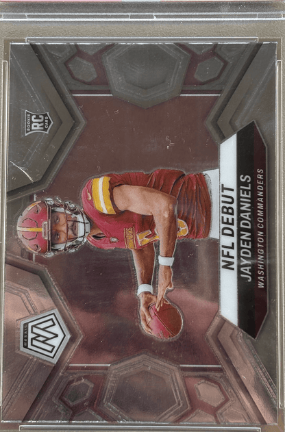 Panini 2024 Mosaic Jayden Daniels #272 RC PSA 9