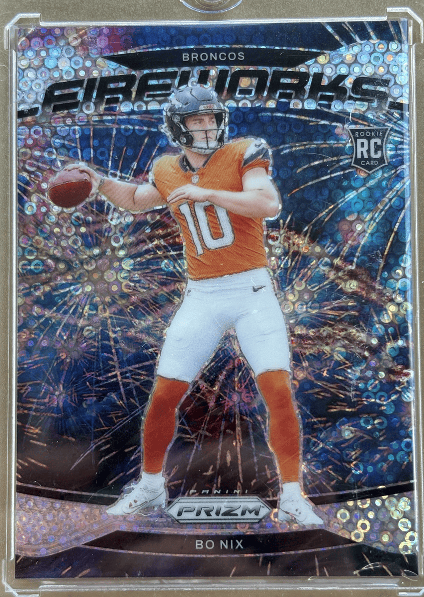Panini 2024 Prizm No Huddle Bo Nix #23 RC
