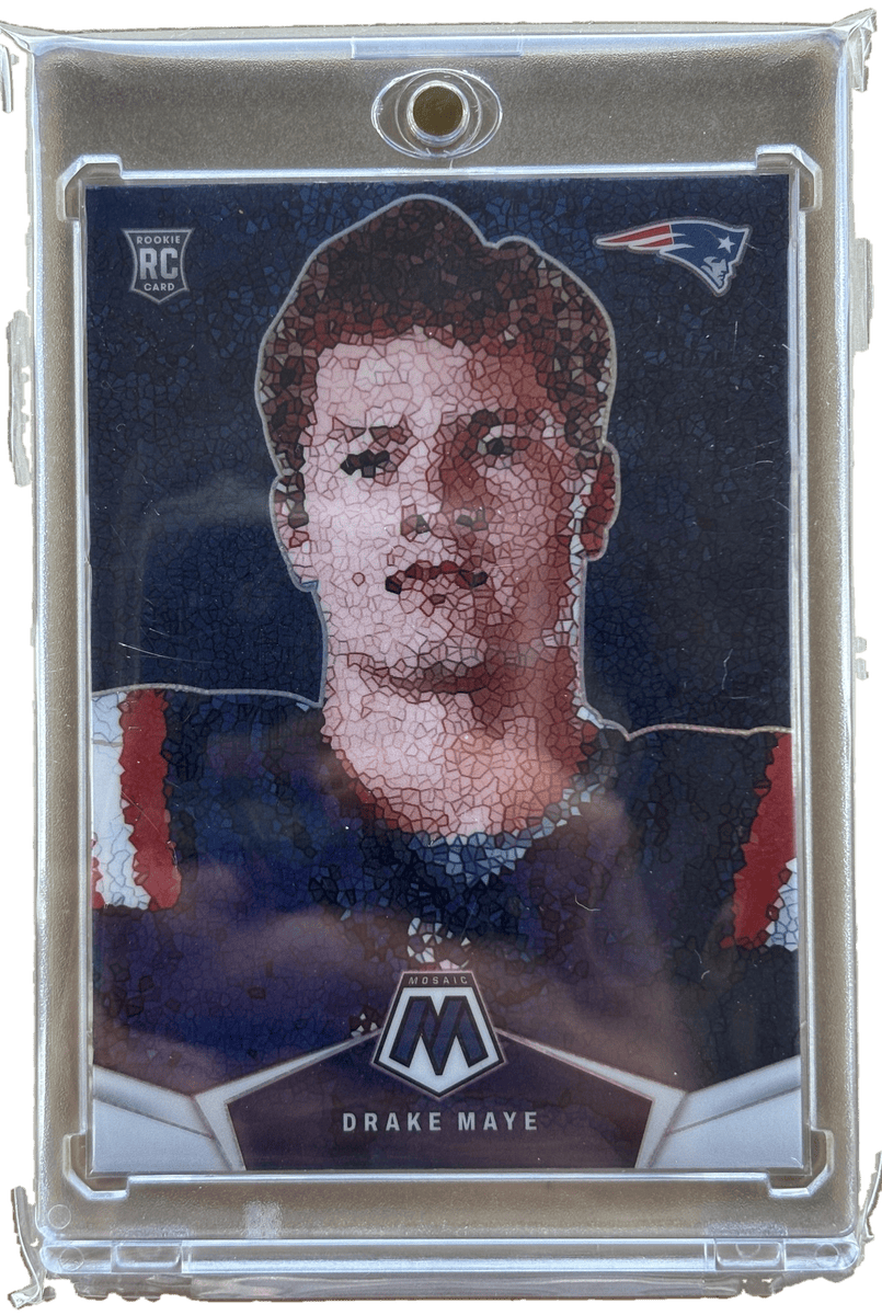 Panini 2024 Mosaic Micro Mosaic Drake Maye #MM-DME RC