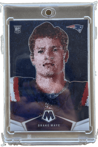 Panini 2024 Mosaic Micro Mosaic Drake Maye #MM-DME RC