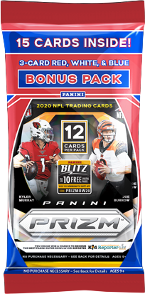 2020 Prizm NFL Football Trading Cards Fat Pack - Burrow Rookie! Herbert Rookie!