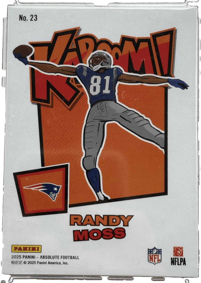 Panini 2025 Absolute Kaboom Randy Moss #23