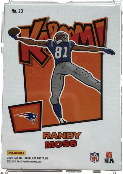 Panini 2025 Absolute Kaboom Randy Moss #23