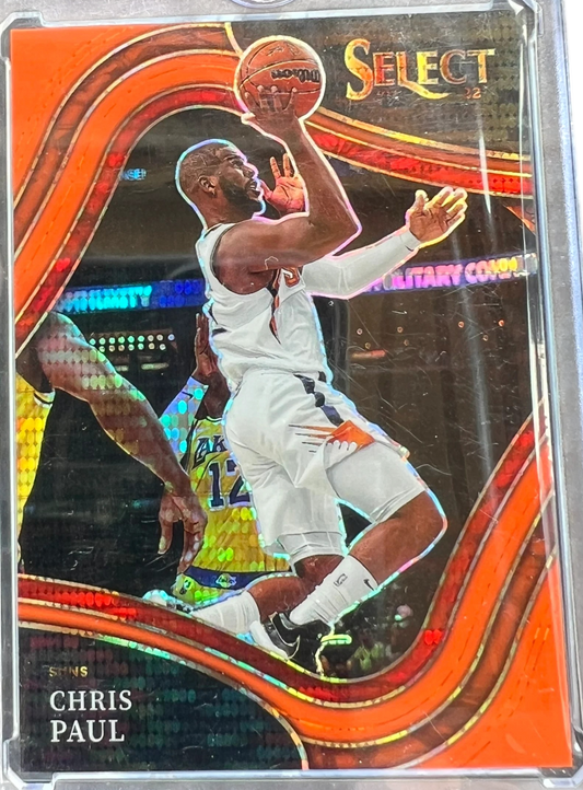 Panini 2021-22’ Select Courtside Neon Orange Pulsar /15 #230 — normalized