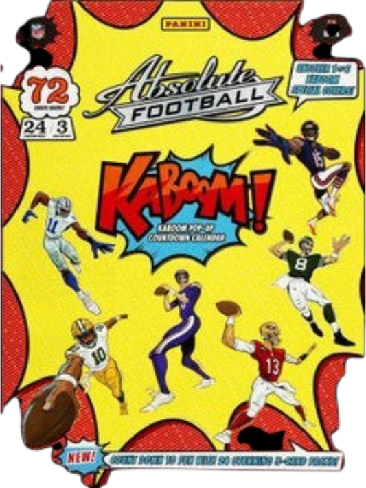 Panini 2024 Absolute Football KABOOM Countdown Calendar