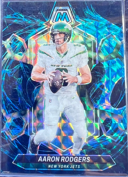 Panini 2024 Mosaic Genesis Prizm Aaron Rodgers #169 — normalized