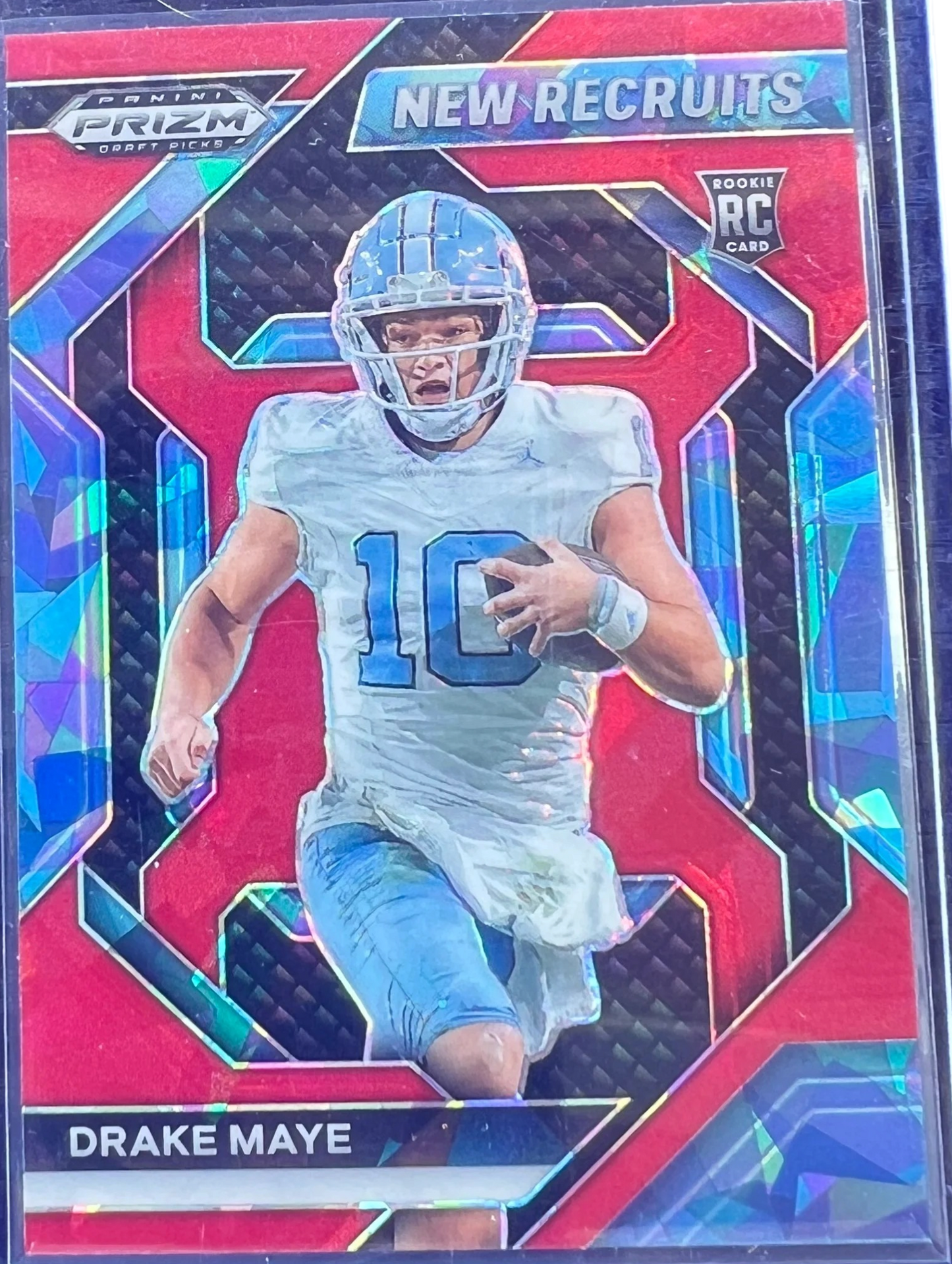 Panini 2024 Prizm Draft Picks Red Ice Prizm #NR-DME RC — normalized