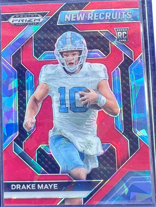 Panini 2024 Prizm Draft Picks Red Ice Prizm #NR-DME RC — normalized