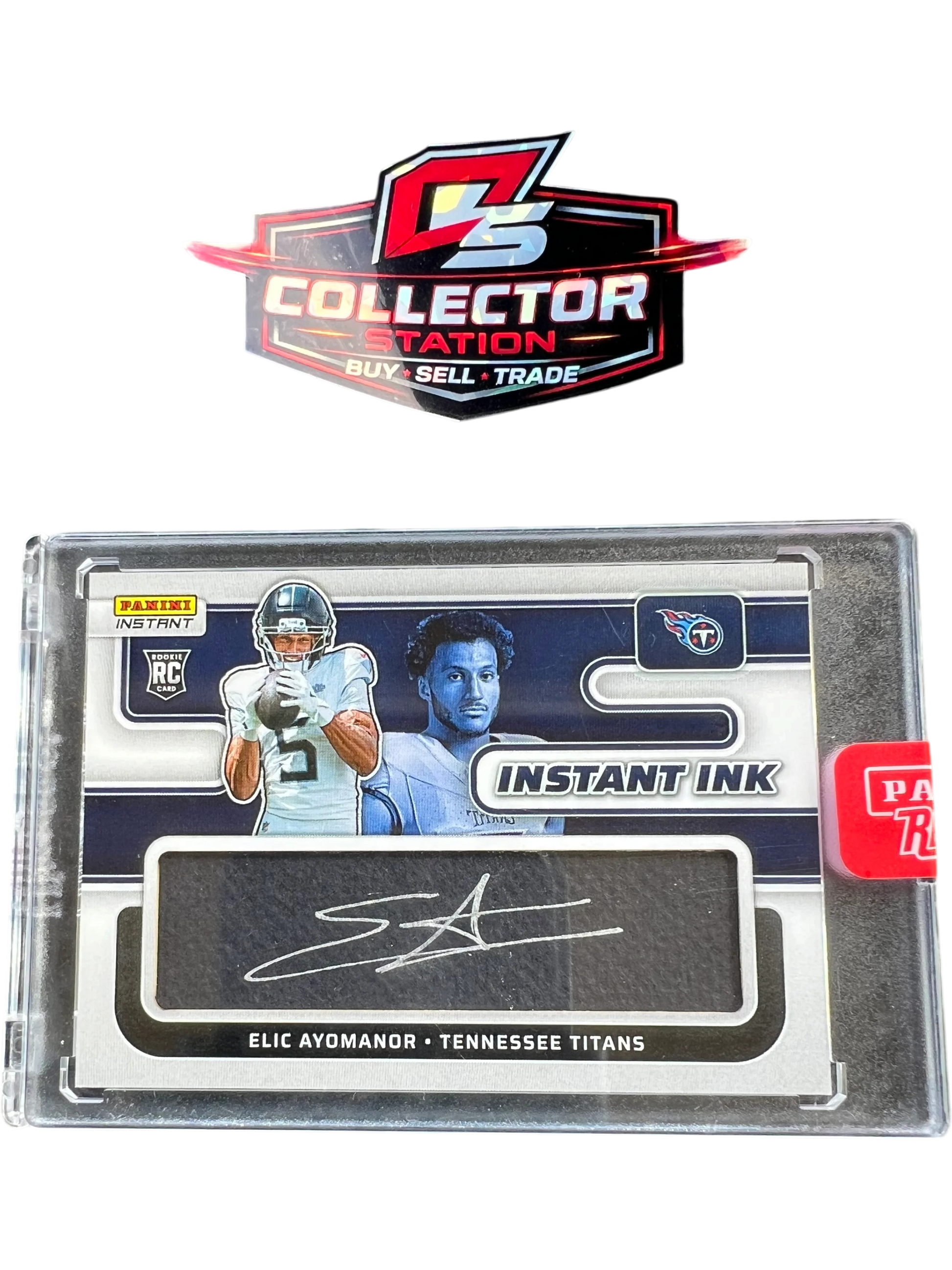 Panini 2025 Instant Ink Elic Ayomanor Auto /25 #INK-5 — normalized