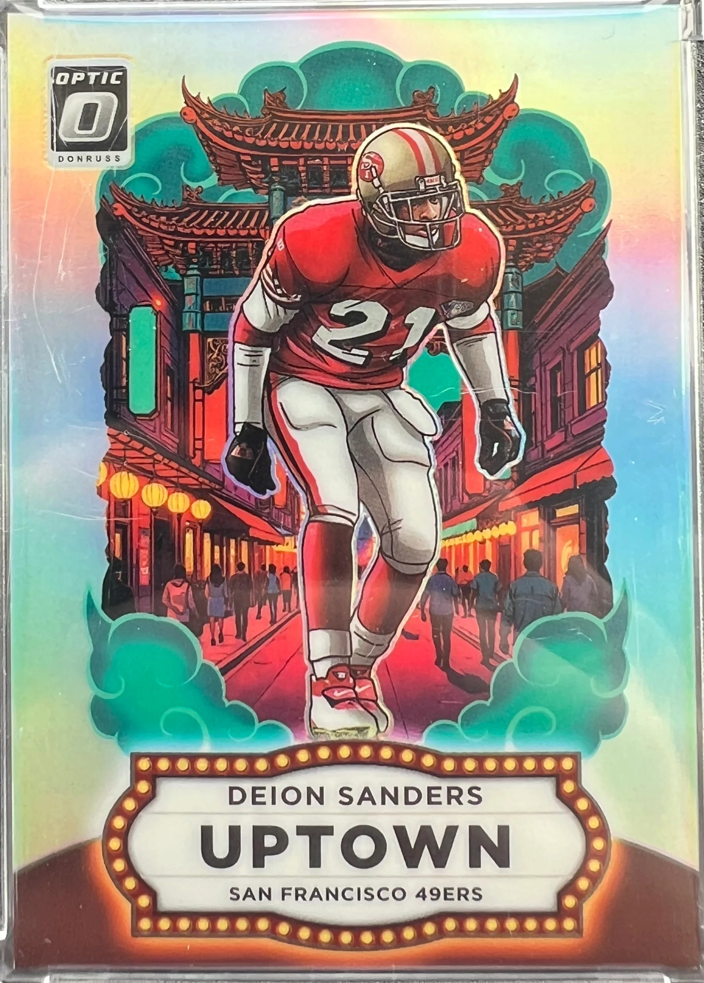 Panini 2025 Optic Uptown Deion Sanders #7 — normalized