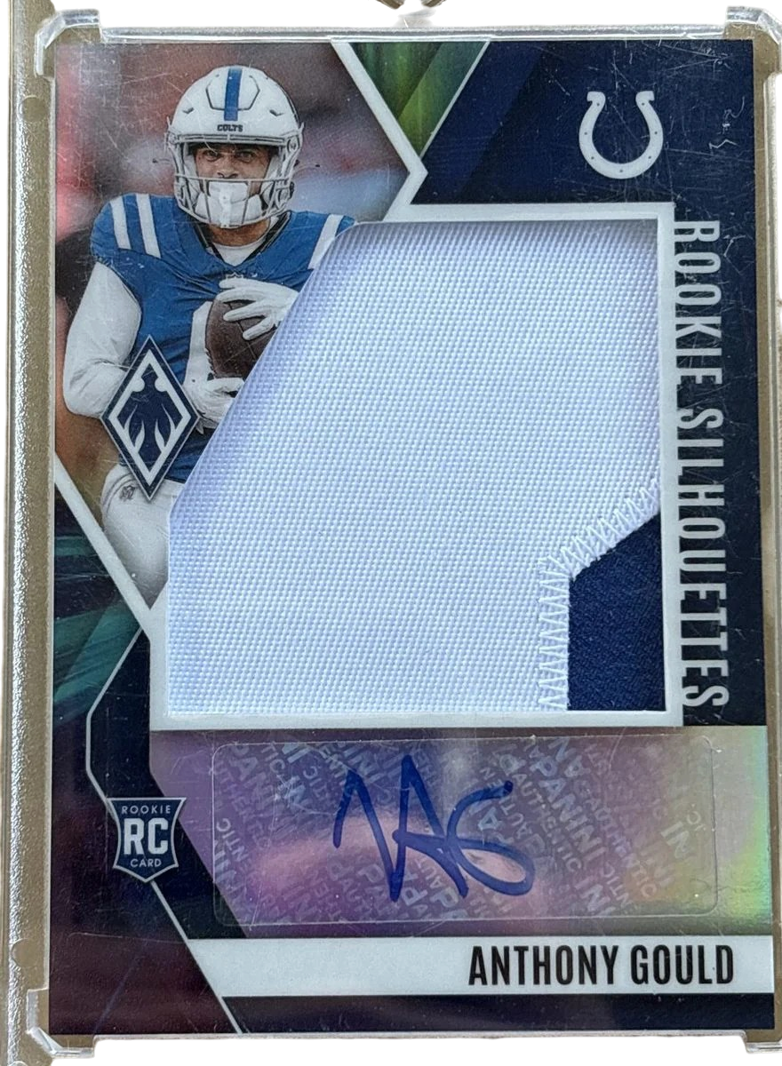 Panini 2024 Phoenix Rookie Silhouettes Anthony Gould No Huddle Purple RC — normalized