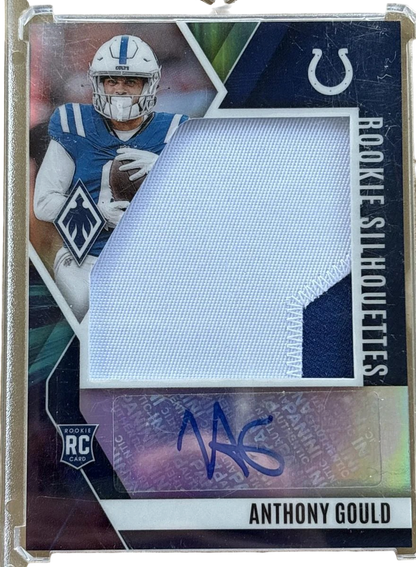 Panini 2024 Phoenix Rookie Silhouettes Anthony Gould No Huddle Purple RC — normalized