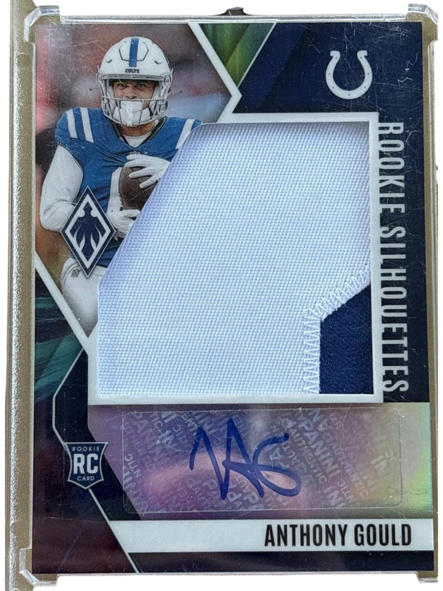 Panini 2024 Phoenix Rookie Silhouettes Anthony Gould No Huddle Purple RC — normalized