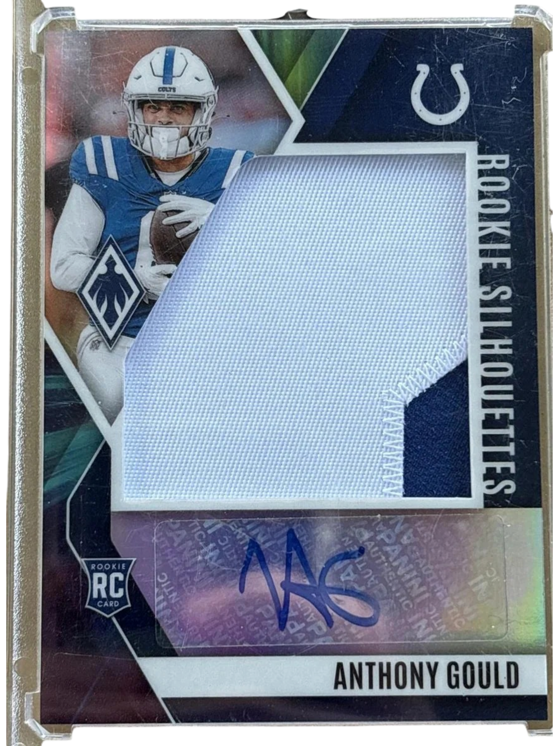 Panini 2024 Phoenix Rookie Silhouettes Anthony Gould No Huddle Purple RC — normalized