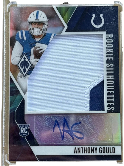 Panini 2024 Phoenix Rookie Silhouettes Anthony Gould No Huddle Purple RC — normalized
