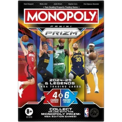 Panini NBA Monopoly 2024-25 Prizm Basketball Game Set — normalized