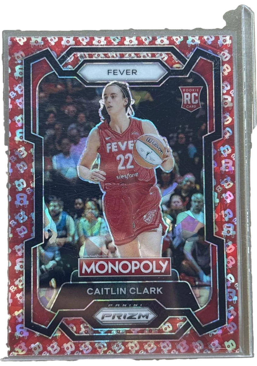 Panini 2024 Prizm Caitlin Clark Free Parking Cracked Ice RC — normalized