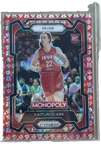 Panini 2024 Prizm Caitlin Clark Free Parking Cracked Ice RC — normalized