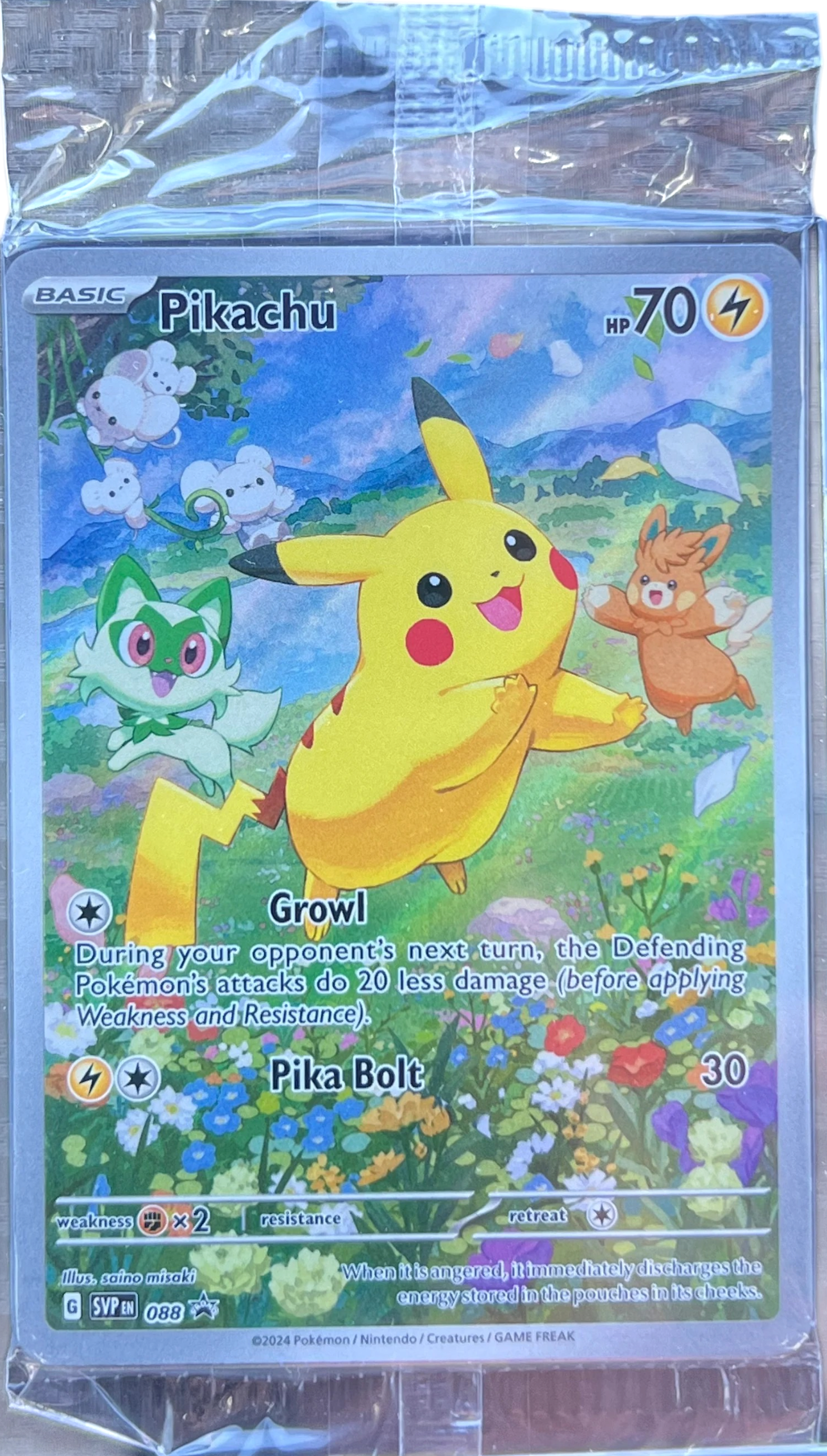 Pikachu - 088 - SV: Scarlet & Violet Promo Cards (SVP) — normalized