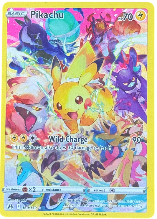 Pikachu (Secret) 160/159 - Crown Zenith (CRZ) — normalized