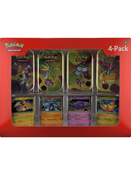 151 4-Pack Mini Tin Collection Pack