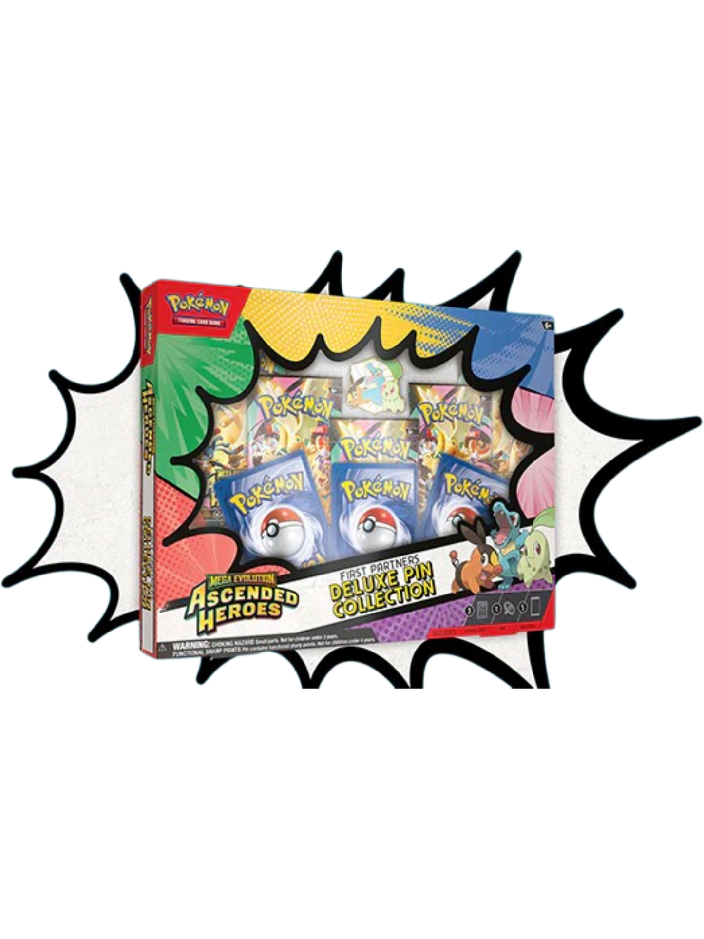 Pokémon Ascended Heroes First Partner Deluxe Pin Collection — normalized