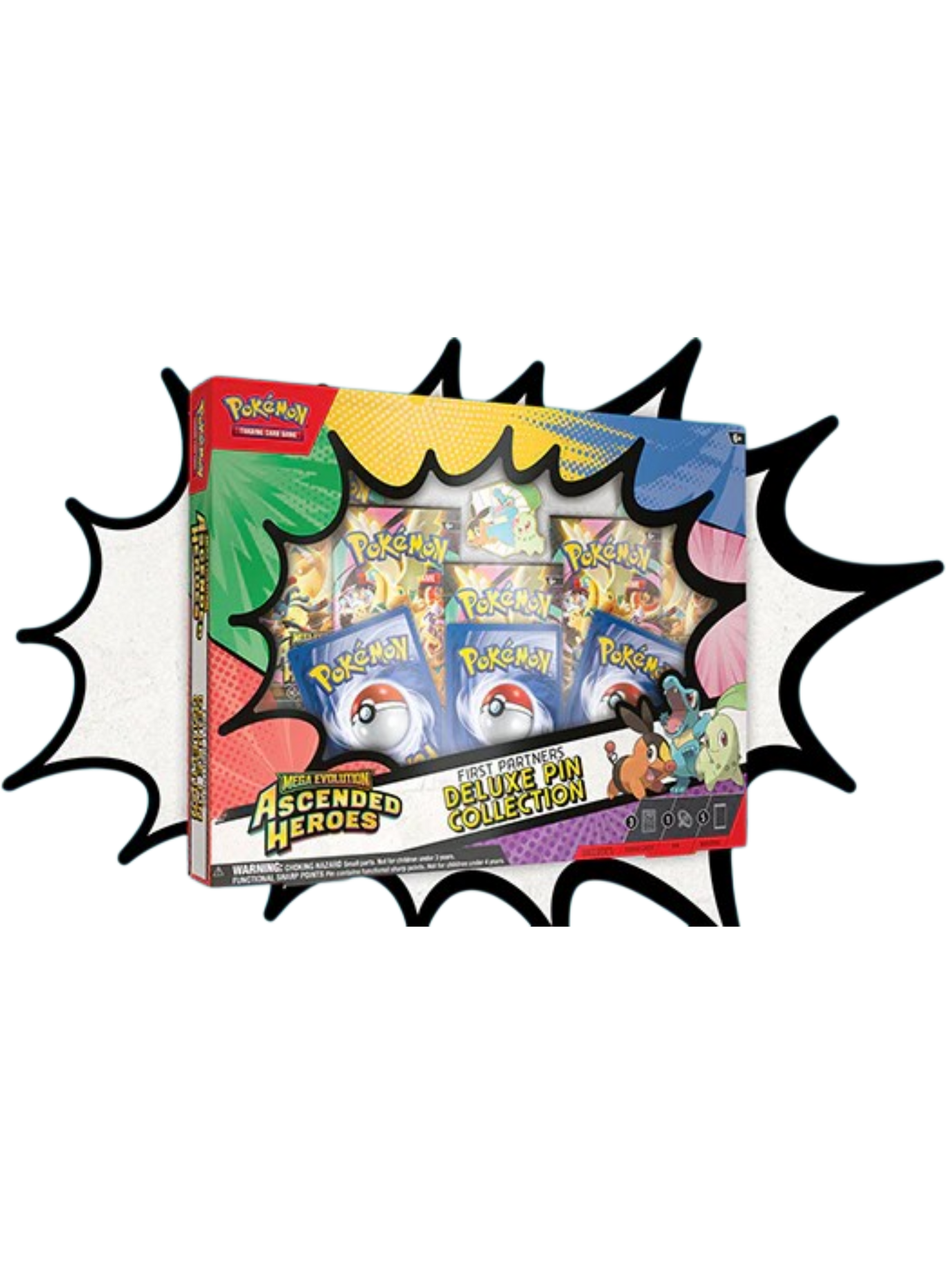 Pokémon Ascended Heroes First Partner Deluxe Pin Collection — normalized