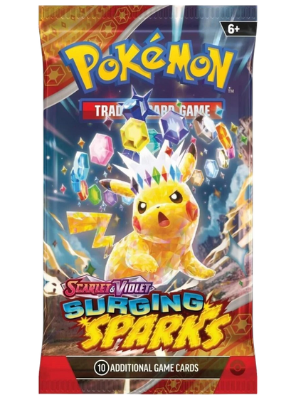 pokémon tcg scarlet & violet surging sparks booster display box Pokémon Surging Sparks Booster Pack – Collector Station