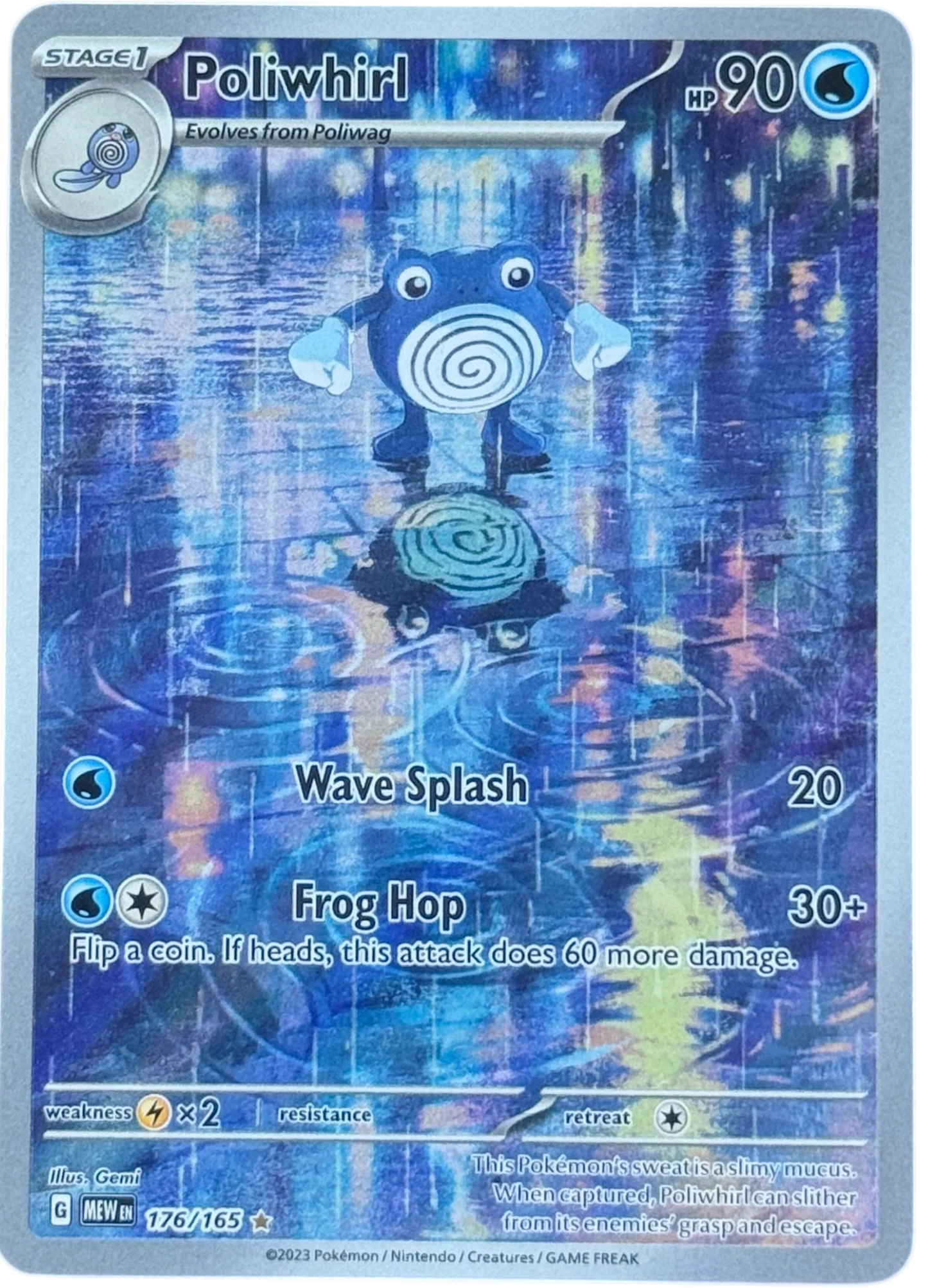 Poliwhirl - 176/165 - SV: Scarlet & Violet 151 (MEW) — normalized